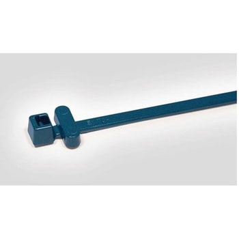 結束バンド 200mm x 4.6 mm 青 ナイロン 66 1袋 100個入 ヘラマンタイトン(タイトン)