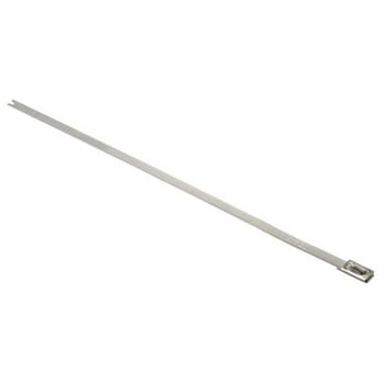 結束バンド 201mm x 4.6 mm メタリック 316 ステンレス鋼 1袋 100個入 ヘラマンタイトン(タイトン)