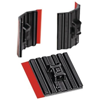 結束バンドベース FlexTack 長さ 28mm 幅 28 mm ナイロン 66 黒 1袋 100個入 ヘラマンタイトン(タイトン)