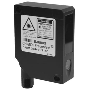 光電センサ ブロック形 検出範囲 500 mm Baumer