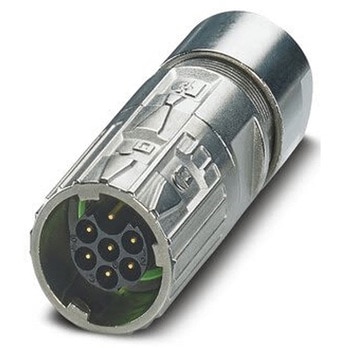 産業用丸形コネクタ 7極 17 mm ケーブルマウント フエニックス・コンタクト