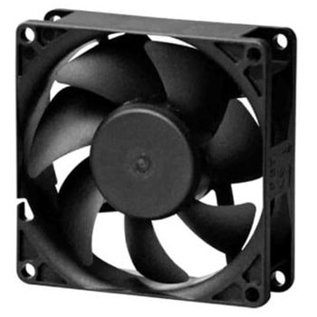 軸流ファン 電源電圧：12 V dc DC 80 x 80 x 25mm SUNON