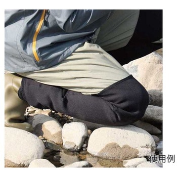 水中長靴用ひざすねガード エスコ