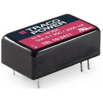 絶縁DC-DCコンバータ Vout：±12V dc 18 → 36 V dc 10W 1セット 10個入 TRACO POWER