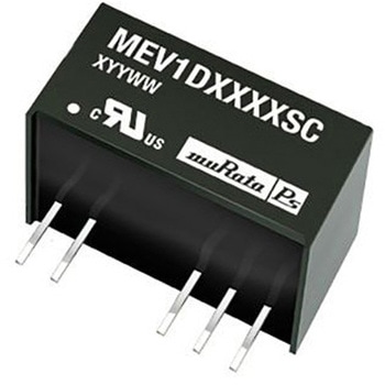 絶縁DC-DCコンバータ Vout：±12V dc 21.6 → 26.4 V dc 1W ムラタエレクトロニクス