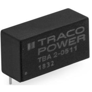絶縁DC-DCコンバータ Vout：12V dc 21.6 → 26.4 V dc 2W TRACO POWER