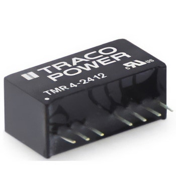 絶縁DC-DCコンバータ Vout：Output 1：24Vdc 9 → 18 V dc 4W TRACO POWER