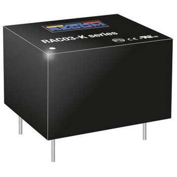 組み込みスイッチング電源 18V dc 170mA 3W 1セット 18個入 RECOM
