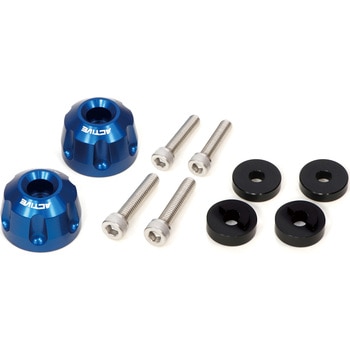 60800231HS アルミバーエンド リボルバー BLU (HONDA/SUZUKI M6) ACTIVE(アクティブ) 69939278