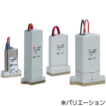 LVM 10_100 - 小型薬用直動2/3ポートソレノイドバルブ SMC