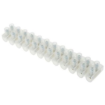 端子ストリップ 16mm2 ナチュラル 12mm ピッチ 1袋 10個入 - ヘラマンタイトン(旧:タイトン)