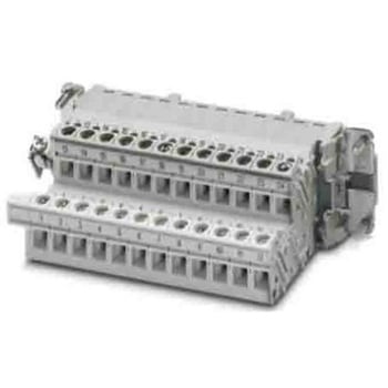 電源アダプタ 24極 16A 500 V ac 1袋 5個入 フエニックス・コンタクト