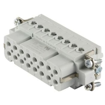 電源コネクタインサート 16極 16A 250 V AMPHENOL