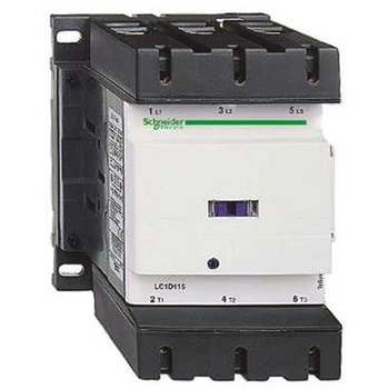 電磁接触器 125 V dc 3極 LC1Dシリーズ シュナイダーエレクトリック