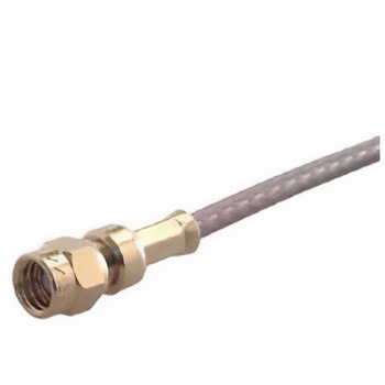 同軸コネクタ プラグ ケーブルマウント 1箱 100個入 HUBER & SUHNER