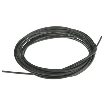 熱収縮チューブ 収縮前 1.6mm 収縮後 0.8mm 黒 1巻 5m入 - ヘラマンタイトン(旧:タイトン)