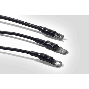 熱収縮チューブ 収縮前 24mm 収縮後 8mm 黒 1箱 5個入 ヘラマンタイトン(タイトン)