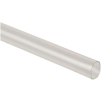 熱収縮チューブ 収縮前 4.8mm 収縮後 2.4mm クリア 1巻 60m入 ヘラマンタイトン(旧:タイトン)