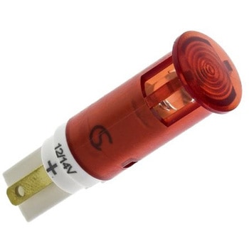 表示灯 12 → 14V 赤 実装ホールサイズ：10mm Signal Construct