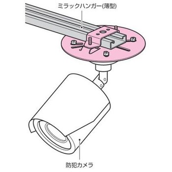 防犯カメラ取付プレート エスコ