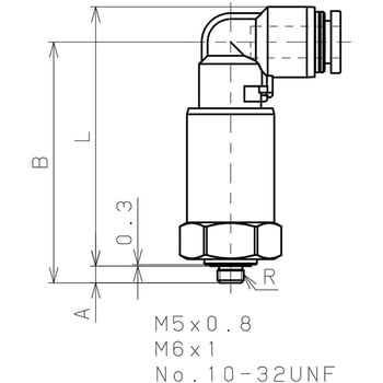 ロータリジョイントSUS304 エルボ 水仕様タイプ PISCO(ピスコ)