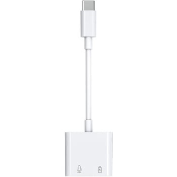 ハイレゾDAC搭載USB-Cオーディオ変換ケーブル 給電対応 アイネックス