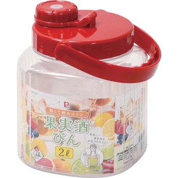 PC軽くて割れにくい果実酒びん パール金属