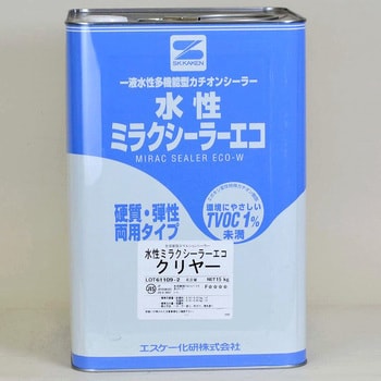 水性アーキフロアープライマー 1缶(15kg) エスケー化研 【通販モノタロウ】