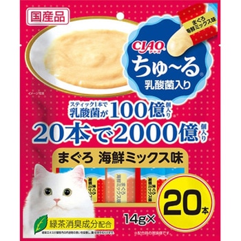 CIAOちゅ～る乳酸菌入り いなばペットフード
