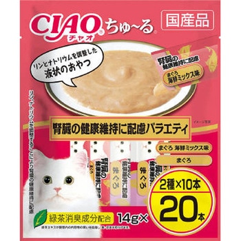CIAOちゅ～る腎臓の健康維持に配慮 いなばペットフード