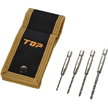 鉄工ドリル4本セット トップ工業