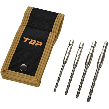 鉄工ドリル4本セット トップ工業