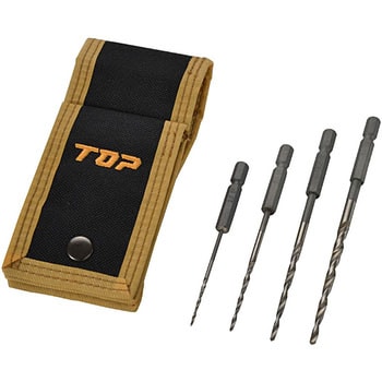 テーパー下穴錐4本セット トップ工業