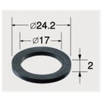 混合水栓取付脚用パッキン INAX(LIXIL)