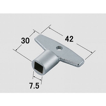 61-15(1P) キーハンドル 1個 LIXIL(INAX) 【通販モノタロウ】