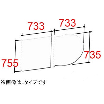 YFK-1576B(7)L-D �g�t�^ INAX(LIXIL) �g�ݍ��킹�� 70081226