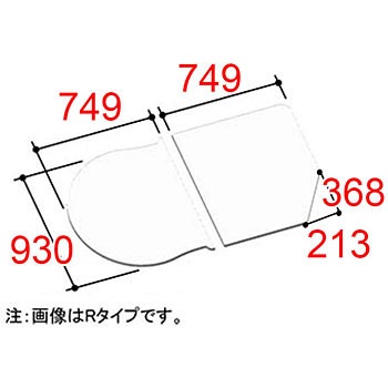 YFK-1594B(2)R-D �g�t�^ INAX(LIXIL) �g�ݍ��킹�� 70081375