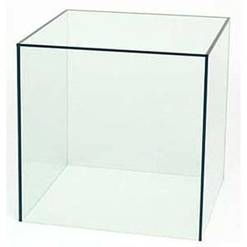 Lサイズ アクリル5面ボックス ガラス色 1セット(2個) ノーブランド