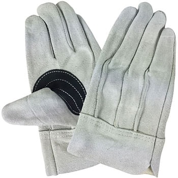 AG3010-3P 牛床革黒アテ付 - ACE GLOVE(エースグローブ)