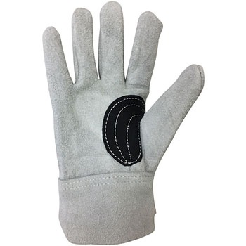 AG3010-3P 牛床革黒アテ付 - ACE GLOVE(エースグローブ)