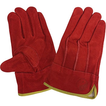 AG4815  オイルカワテ外縫い 朱雀 内綿 ACE GLOVE