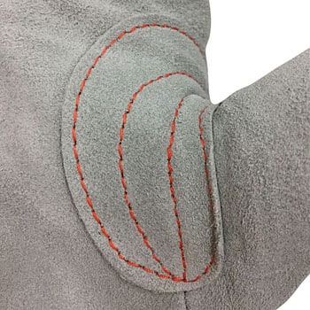 AG4817 牛床革カワテ外縫い 白虎 内綿 ACE GLOVE