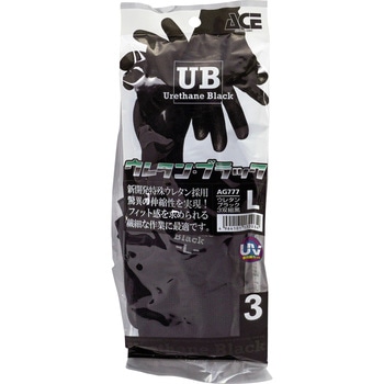 AG777  ウレタンブラック ACE GLOVE