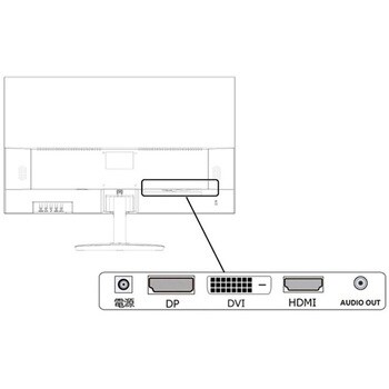 JN-IPS2380FLWQHD 23.8型液晶ディスプレイ/フレームレス/2560x1440