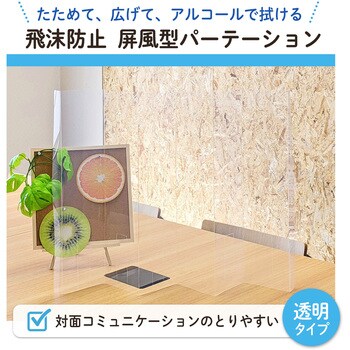 屏風型パーテーション プラス(家具) デスクトップパネル 【通販