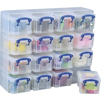 収納ケースReally Useful BOX アソートメント(壁掛け用フレーム付) RUP