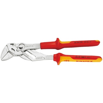 8606-250 絶縁プライヤーレンチ 1丁 クニペックス(KNIPEX) 【通販