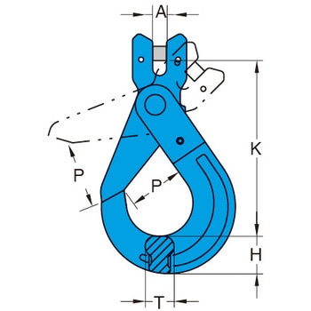 G-100 クレビスロッキングフック