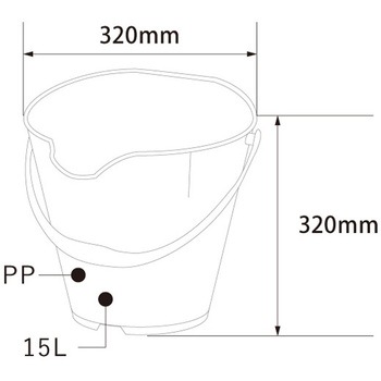 バーキュートプラス カラーバケツ バーテック