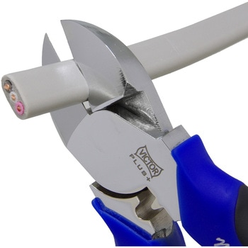 ビクタープラス偏芯強力ニッパ(薄刃) - VICTOR(花園工具)